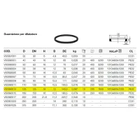 Guarnizione ø125 per dilatatore DE VS0390013