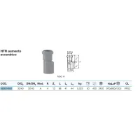 HTR aumento eccentrico ø32/40 gamma PP3 VS0514001 - -  VALSIR - -  