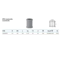 HTU manicotto scorrevole ø110 gamma PP3 VS0526007 - -  VALSIR - -  