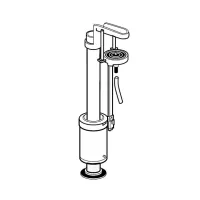 Valvola di scarico pneumatica con tubo collegato (Medusa) VS0804660 - -  VALSIR - -  