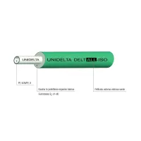 Tubo PE-X/Al/PE-X ø16x2 preisolato per condizionamento, uso sanitario e riscaldamento fornito in rotoli - Colore verde (Legge 10/91) - Rotolo da 50 metri 2580011620050