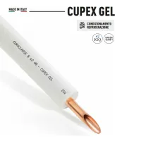 Tubo di rame preisolato CUPEX GEL ø5/8" x 1 (d. 15,87 mm). Rivestito con guaina. Spessore nominale isolante 11 mm (prezzo a metro - minimo acquistabile 50 metri e multipli)