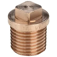Tappo ø2"M per chiave quadrata, bronzo, filettatura R 322151