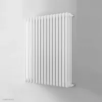 Ardesia radiatore tubolare 4 colonne 11 elementi h.900 - colore bianco RAL9016 - completo di tappo cieco e riduzioni da 1/2" 3541700012742
