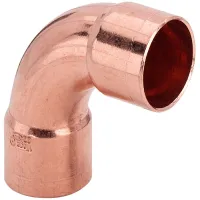 Curva a 90° rame ø12 mm estremità a saldare femmina FF 100513