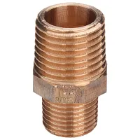 Vite doppia ridotta 1/2"x1/4" bronzo, filettatura R 319526