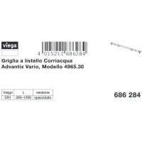 Griglia a listello Corriacqua Advantix Vario 30x120 686284