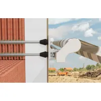 THERMAX M16-12/170 Sistema di fissaggio termicamente isolato per carichi pesanti applicati a distanza in presenza di isolamento a cappotto termico (prezzo a pz) 00051293