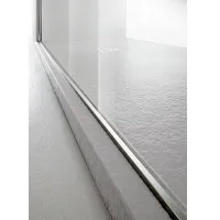 Piatto doccia Pietrablu Trendy, dim. 80 x 100 x h.3 cm - colore bianco 89614440-1001