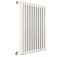 Ardesia radiatore tubolare 2 colonne 12 elementi h.900 - colore bianco RAL9016 - completo di tappo cieco e riduzioni da 1/2" 3541700022474