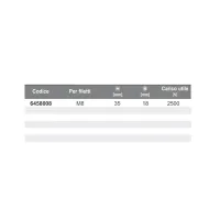 Art. 6458 Manicotto per accoppiamento barre filettate per filetti M8 6458008-
