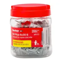 SX Plus 6x30 S con punta, ProPack in barattolo da 200 pz 00570206