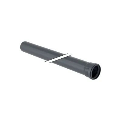 Tubo Geberit Silent-Pro con un bicchiere  ø110 x L.1000mm PP 393.504.14.1