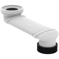 Tubo di scarico Ideal Standard. Curva tecnica regolabile da 13 a 32 cm T538667
