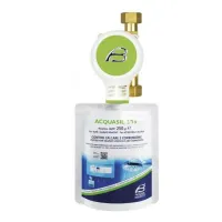 MINIDUE OTTONE 1/2" F Pompa dosatrice volumetrica meccanica
completa di prima ricarica di AcquaSIL 2/15 PM003/2S