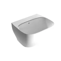 GENESIS Lavabo 62.50 h40 cm. Con vasca alta. Installazione sospesa. GE061BI