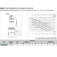 Dab Pumps FEKA VS 550 M-A Pompa sommergibile in acciaio inox per sollevamento acque reflue 103040000H