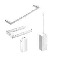 Cosmic Bath Life pack con portascopino, 2 appendini, portarotolo e portasalviette WJC229P0761000