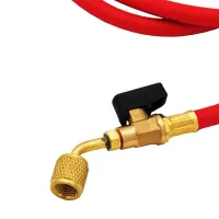 KIT 3 tubi di carica: 2x1/4" - 5/16" - 1x1/4" - 1/4" con rubinetto 00000011669