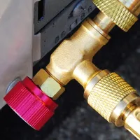 Rubinetto - 1/4" M x 1/4" SAE F Premi-Valvola - Accessorio per manichetta flessibile 00000011630