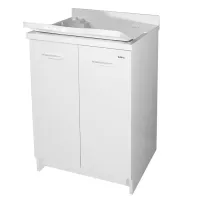 Lavatoio Montegrappa Edilla con asse termoplastico 60x60 cm h.85 M200120001