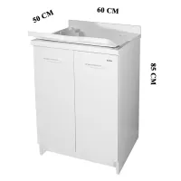 Lavatoio Edilla Montegrappa bianco 60X50x85 cm M200020001