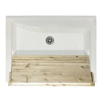 Lavatoio Montegrappa Edilla con vasca in ceramica M147.450 - Misure 50x83 cm h.87 M147470001