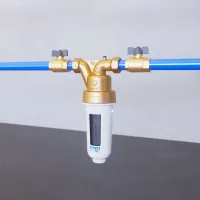 CALEFFI eCAL, Dispositivo anticalcare elettrolitico con filtro e magnete - Attacco: G 1" (ISO 228-1) F 537761