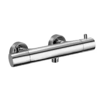 Light miscelatore termostatico doccia senza set doccia con attacco inferiore 1/2"G LIQ168CR