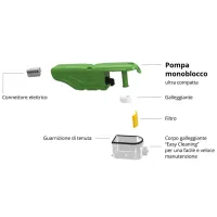 Pompa scarico condensa monoblocco Easy One - 11 litri 12170310