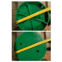 Pozzetto circolare elettrovalvole irrigazione tondo grande 32x23 H25 cm IGPCZ2000N02C