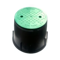 Pozzetto circolare elettrovalvole irrigazione tondo grande 32x23 H25 cm IGPCZ2000N02C