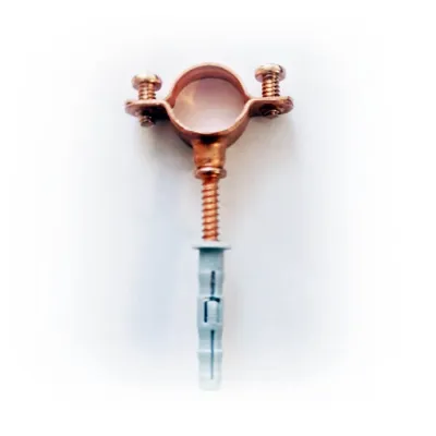 Collare rame ø10 mm per fissaggio tubo rame 2701000CU - -  RACCORDERIE METALLICHE - -  