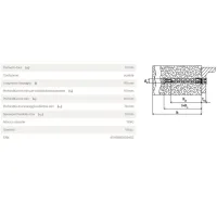 Tassello prolungato HybridPower 10 x 90 T 00577365