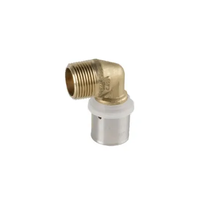 PEXAL BRASS raccordo gomito M. ø20/2,25x1/2" PRESS. VS0175522