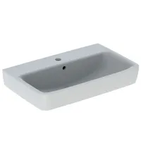 Geberit SELNOVA COMPACT lavabo L.63 cm, con foro rubinetteria e troppopieno, colore bianco finitura lucido 501.890.00.7