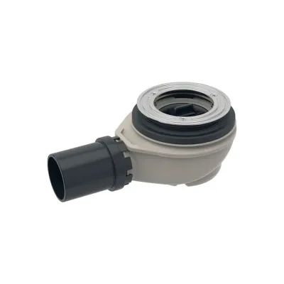 Sifone doccia Geberit d90, altezza della chiusura idraulica 50 mm, scarico in PE 150.552.00.1