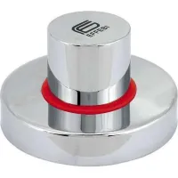 Kit cappuccio cromato 1/2" - 1" per INCAS E-V-M Art. 1680 - 1684 - 1686 - 1687 - 1640 K205C204