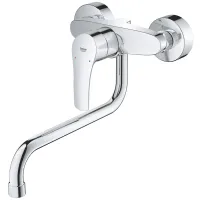 Grohe Eurosmart miscelatore monocomando per lavello cucina, a parete 32224003