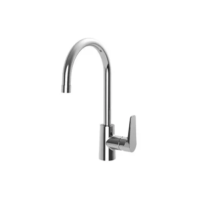 ORANGE miscelatore per lavello cucina o lavanderia, canna ombrelo, cromato OG180CR