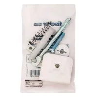 RT mensola bianca per radiatori tubolari - fissaggi a scomparsa a basso impatto estetico 00501067