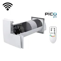 Tecnosystemi PICO PRO 30 unità di ventilazione (VMC) con recupero di calore puntuale a parete, 30 m³/h  - WIFI - ACD100056
