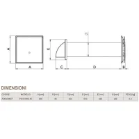 PICO PRO 45 - VMC Unità di ventilazione con recupero di calore puntuale a parete - WIFI ACD100057