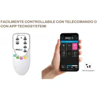 PICO PRO 45 - VMC Unità di ventilazione con recupero di calore puntuale a parete - WIFI ACD100057