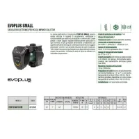 Dab Pumps EVOPLUS SMALL 60/180 XM Circolatore elettronico a rotore bagnato per piccoli impianti ad uso abitativo e commerciale 60231356