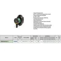 Dab Pumps EVOSTA 3 80/180 (1") Circolatore elettronico a rotore bagnato per ricircolo acqua in impianti di riscaldamento e condizionamento 60231854