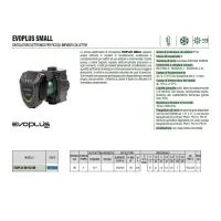 Dab Pumps EVOPLUS SMALL 80/180 XM Circolatore elettronico a rotore bagnato per piccoli impianti ad uso abitativo e commerciale 60220932