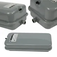 Vaso di espansione piatto rettangolare da 10 litri OEM-PRO - max pressione 3 bar - raccordo 3/4" 13N6001000