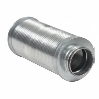 Silenziatore flessibile con guarnizione - spessore isolante 25 mm - ø125 L.1000 mm VS0430341