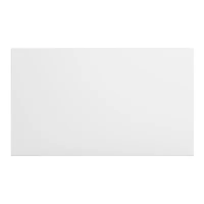 Ariasilent griglia minimal 292 x 172 mm - spessore 3,5 mm - plastica bianca VS0435431